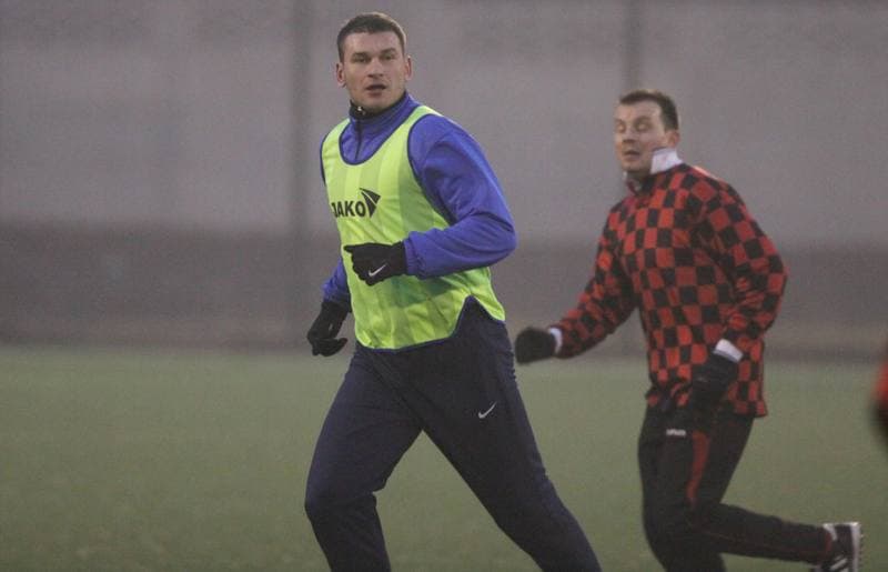 Football. Sparing. Gornik II Zabrze - Gwarek Ornontowice. 18.02.2011