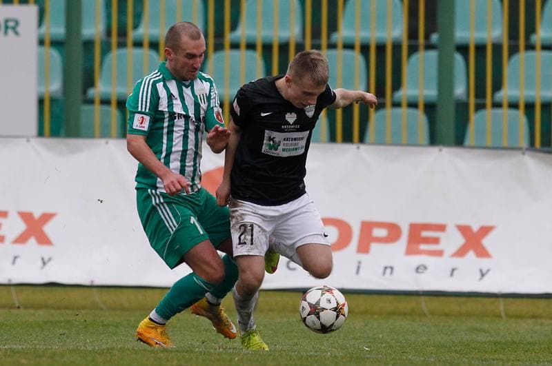 Football. I Liga. Rozwoj Katowice - Olimpia Grudziadz. 21.11.2015