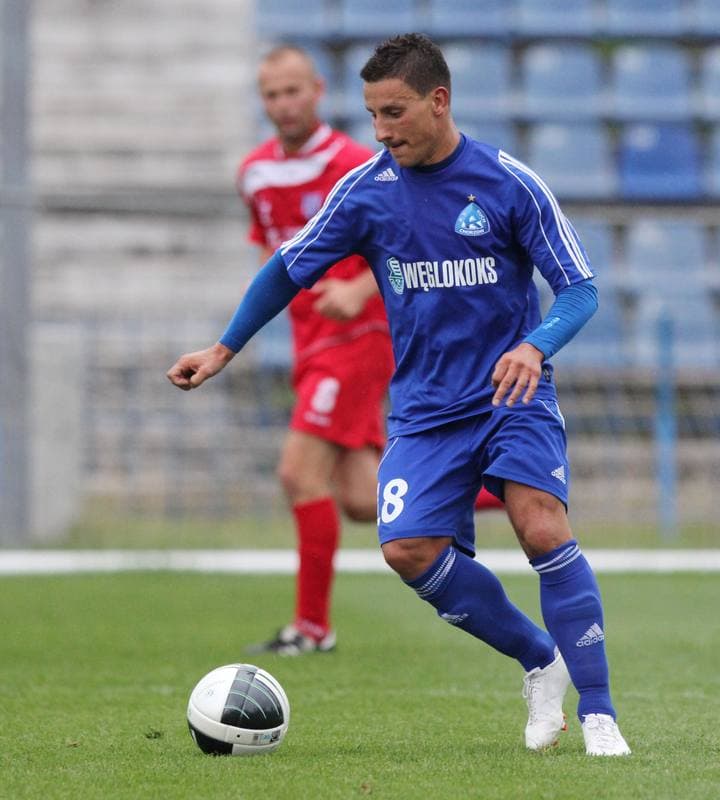Football. Sparing. Ruch Chorzow - Flota Swinoujscie. 13.07.2012