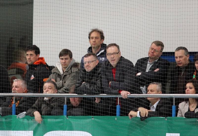 Ice Hockey. Polska Liga Hokejowa. JKH GKS Jastrzebie - Comarch Cracovia Krakow. 29.03.2013