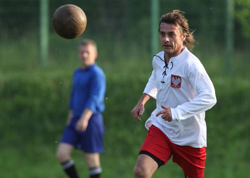 Football. Retro Match. Poland - Brazil. 07.06.2013