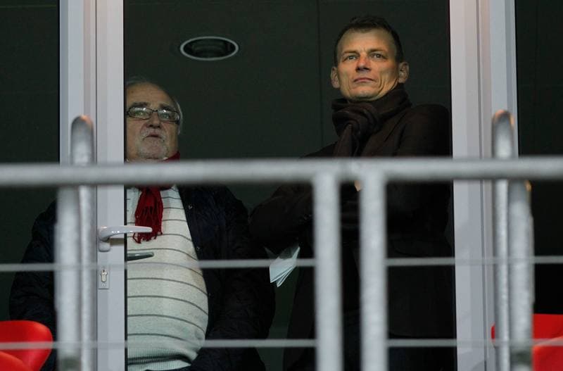 Football. T-Mobile Ekstraklasa. Cracovia Krakow - Lech Poznan. 25.11.2013