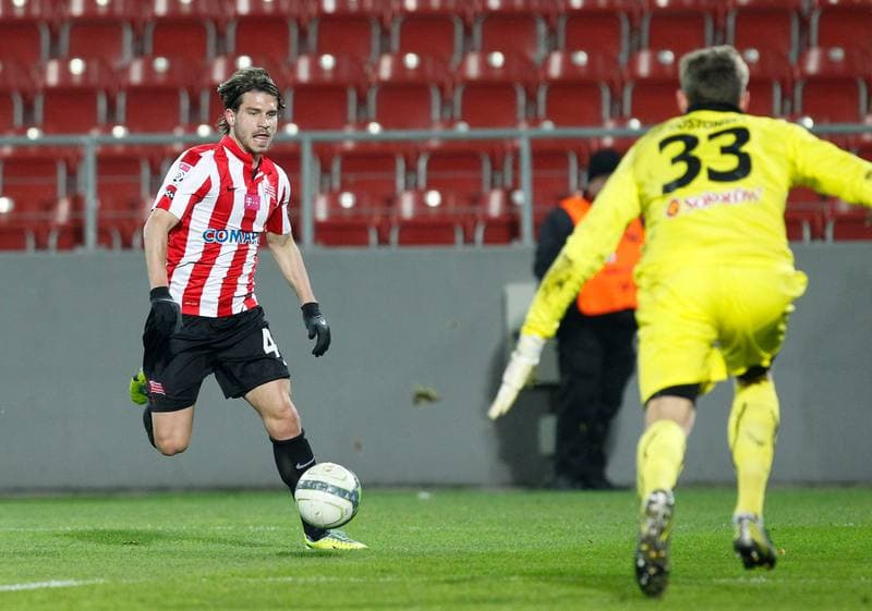 Football. T-Mobile Ekstraklasa. Cracovia Krakow - Lech Poznan. 25.11.2013