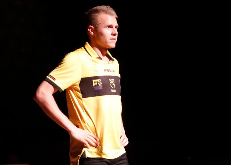 Football. GKS Katowice. Press Conference. 28.02.2014