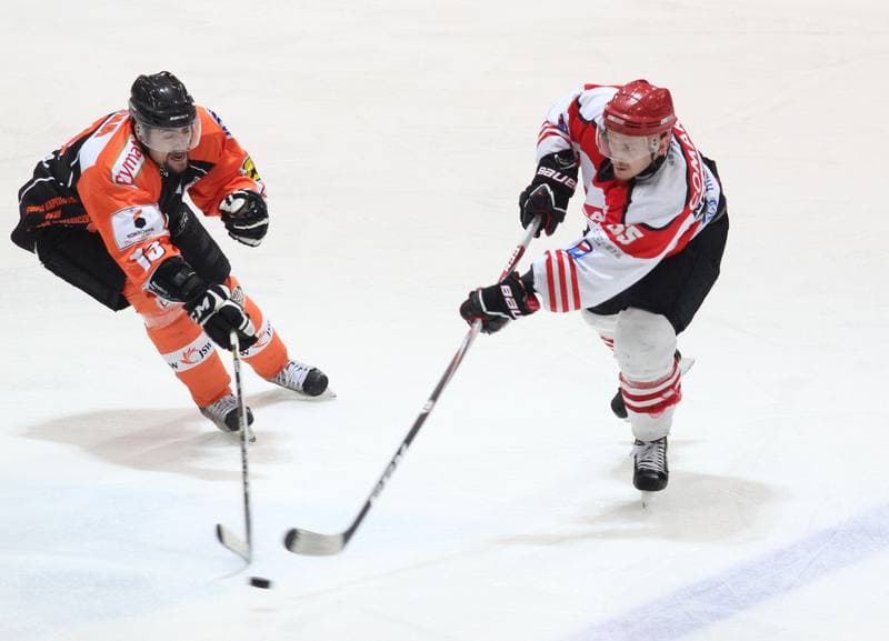 Ice Hockey. Polska Liga Hokejowa. JKH GKS Jastrzebie - Comarch Cracovia Krakow. 29.03.2013