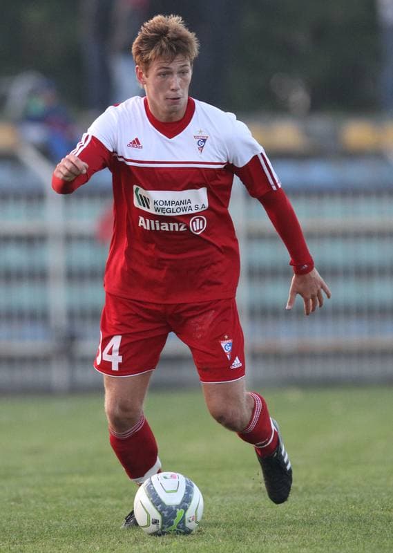 Football. Sparing. Gornik Zabrze - Naprzod Rydultowy. 11.09.2013