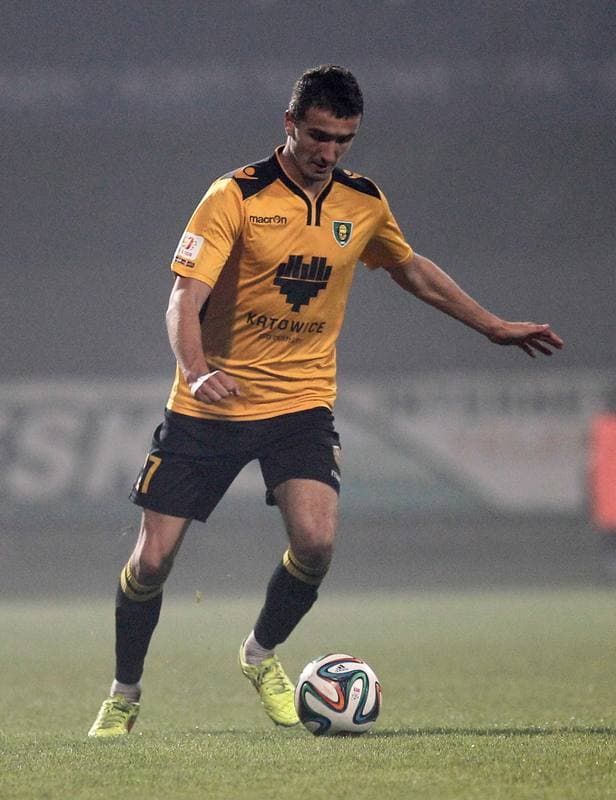 Football. I Liga. Sandecja Nowy Sacz - GKS Katowice. 31.10.2014