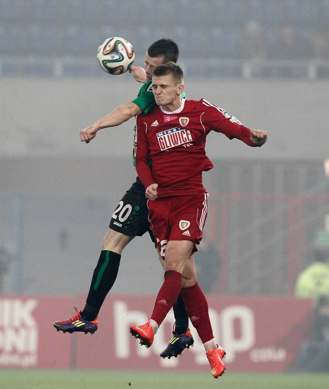Football. T-Mobile Ekstraklasa. Piast Gliwice - Gornik Leczna. 07.11.2014