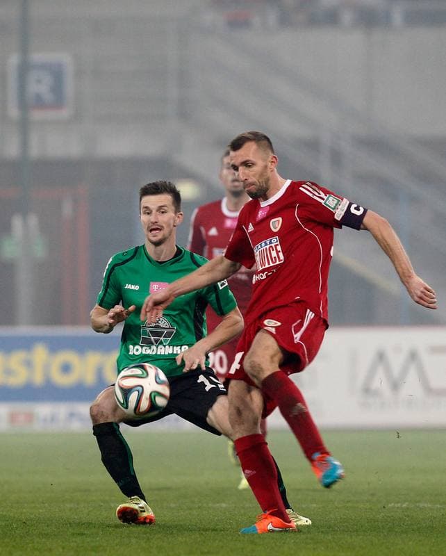 Football. T-Mobile Ekstraklasa. Piast Gliwice - Gornik Leczna. 07.11.2014