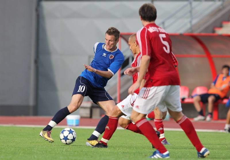 Football. Sparing. FC Fotbal Trinec - Piast Gliwice. 19.07.2011