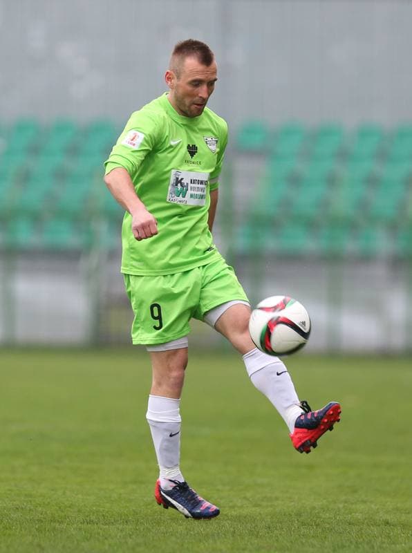 Football. I Liga. Rozwoj Katowice - Zawisza Bydgoszcz. 09.04.2016