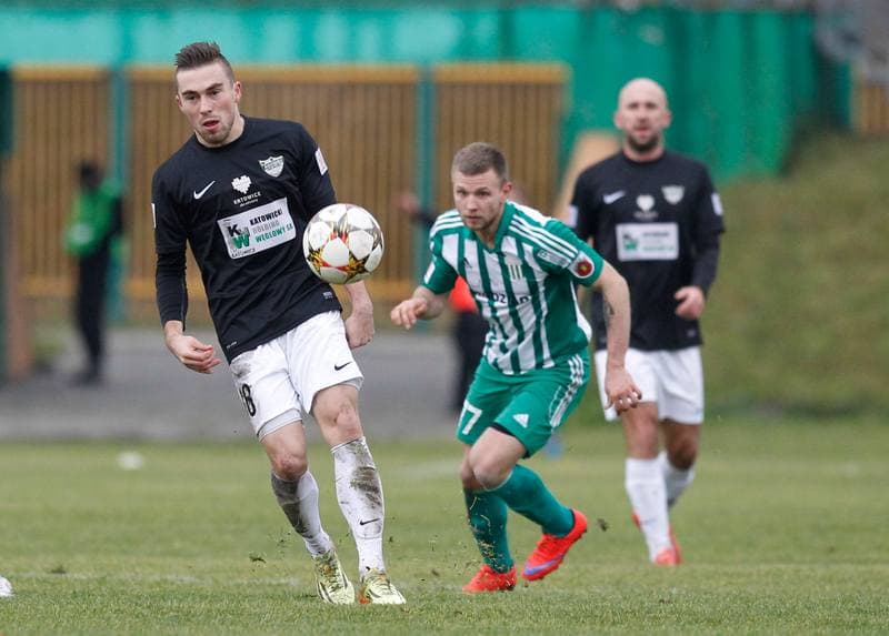 Football. I Liga. Rozwoj Katowice - Olimpia Grudziadz. 21.11.2015
