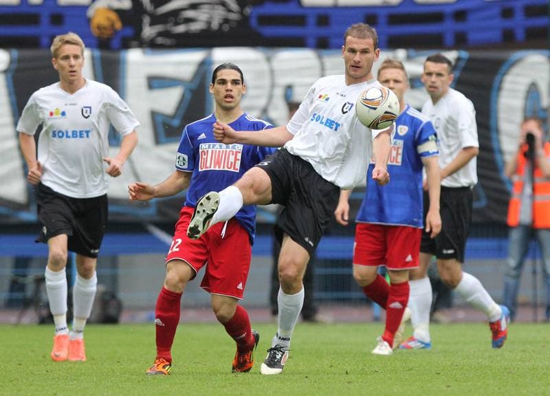 Football. I Liga. Piast Gliwice - Zawisza Bydgoszcz. 27.05.2012