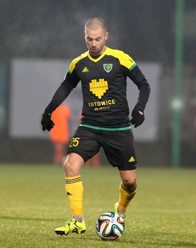 Football. I Liga. MKS Kluczbork - GKS Katowice. 12.03.2016
