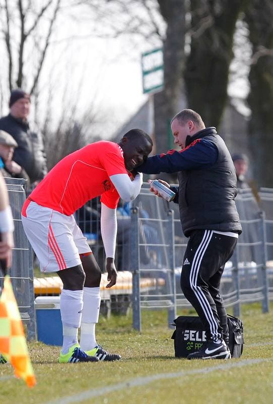 Football. III Liga. LZS Piotrowka - Szombierki Bytom. 19.03.2016