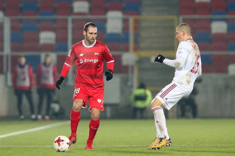 Football. Lotto Ekstraklasa. Gornik Zabrze - Lechia Gdansk. 08.12.2017