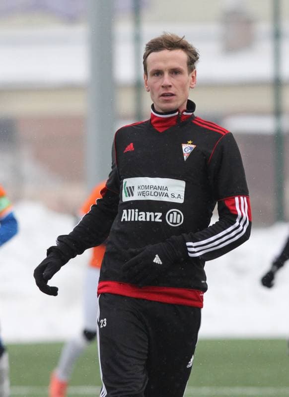 Football. Sparing. Gornik Zabrze - LZS Piotrowka. 25.01.2013