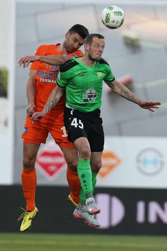 Football. Ekstraklasa. Termalica Bruk-Bet Nieciecza - Gornik Leczna. 30.04.2016