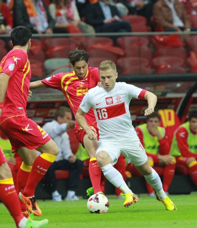 Football. 2014 FIFA World Cup Qualifiers. Poland - Montenegro. 06.09.2013