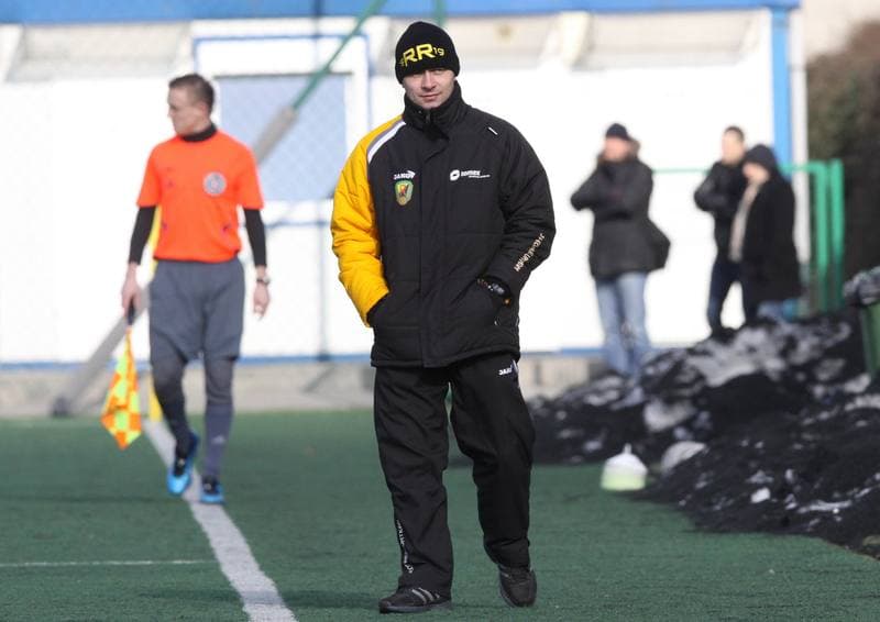 Football. Sparing. GKS Katowice - Ruch Radzionkow. 09.02.2011