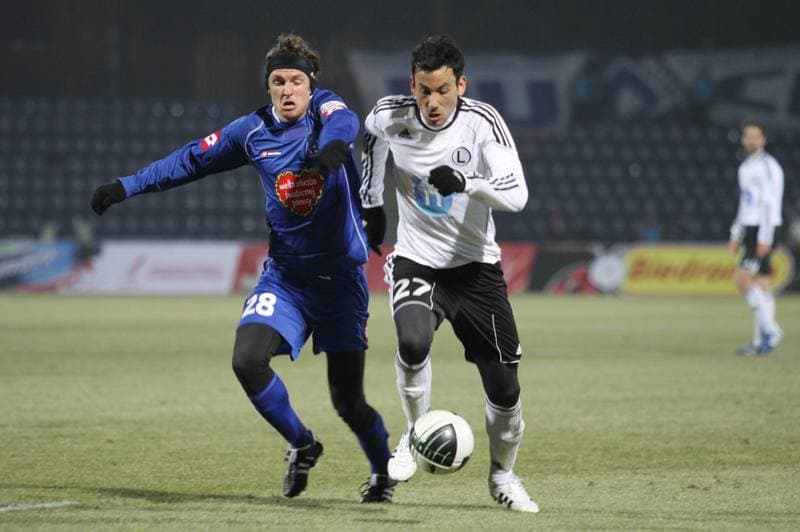 Football. Puchar Polski. Ruch Chorzow - Legia Warsaw. 01.03.2011