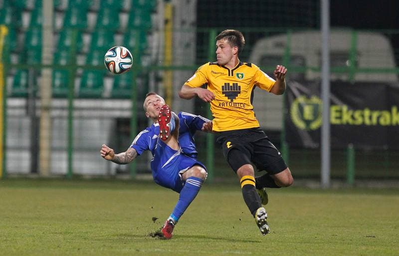 Football. I Liga. GKS Katowice - Wisla Plock. 28.03.2015