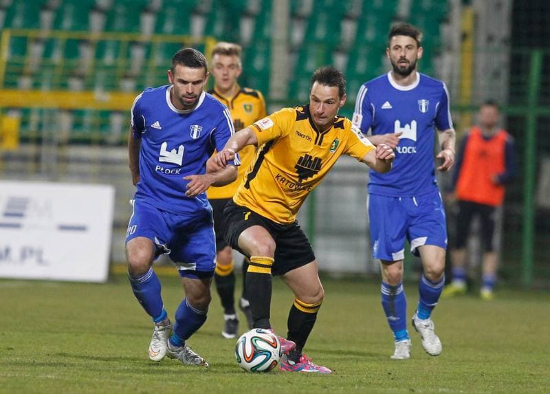Football. I Liga. GKS Katowice - Wisla Plock. 28.03.2015