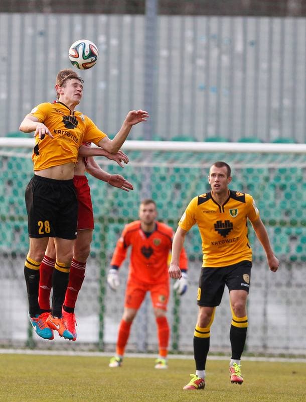 Football. I Liga. GKS Katowice - Bytovia Bytow. 11.04.2015