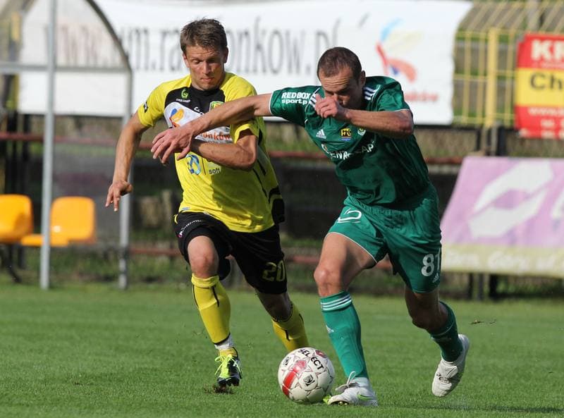 Football. Bytom I liga. Ruch Radzionkow - GKS Katowice. 19.09.2010