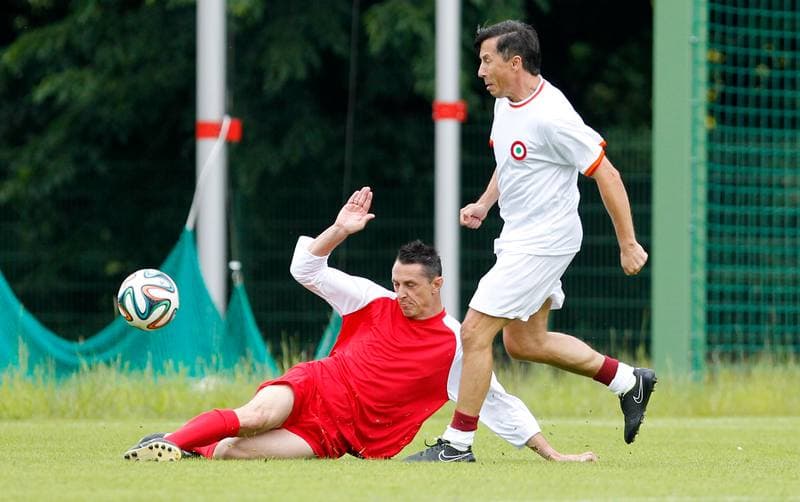Football. Sportowa Lekcja Historii. Gornik Zabrze - AS Roma. 27.06.2015