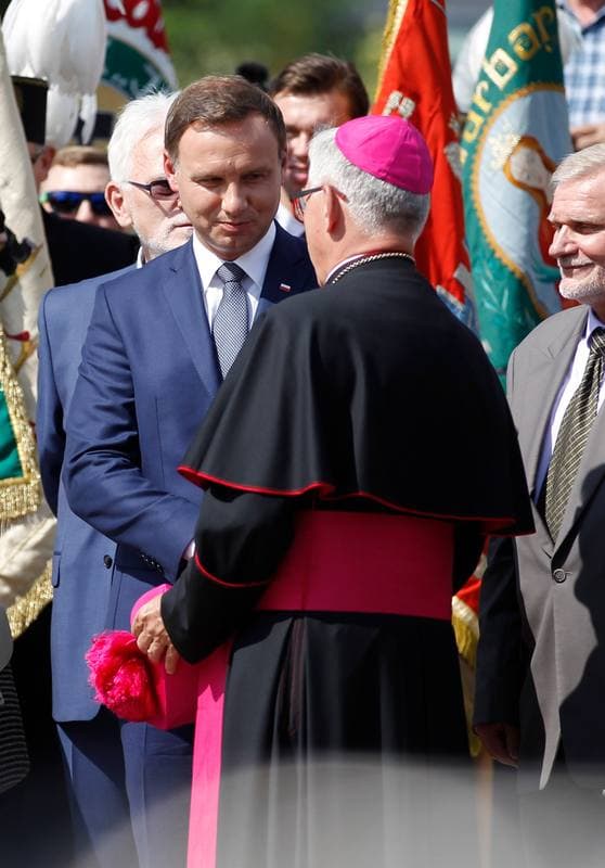Celebration of the 35th Anniversary of the Jastrzebie Agreement. Jastrzebie-Zdroj. 03.09.2015