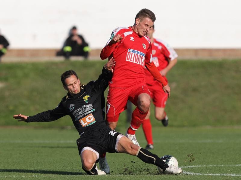 Football. I liga. Piast Gliwice - Bogdanka Leczna. 16.10.2011