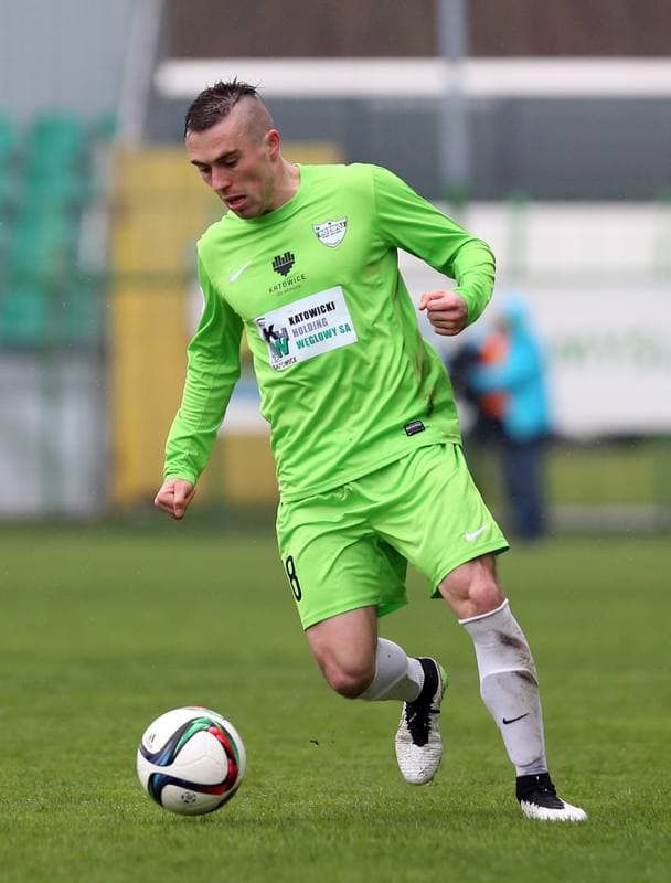 Football. I Liga. Rozwoj Katowice - Zawisza Bydgoszcz. 09.04.2016