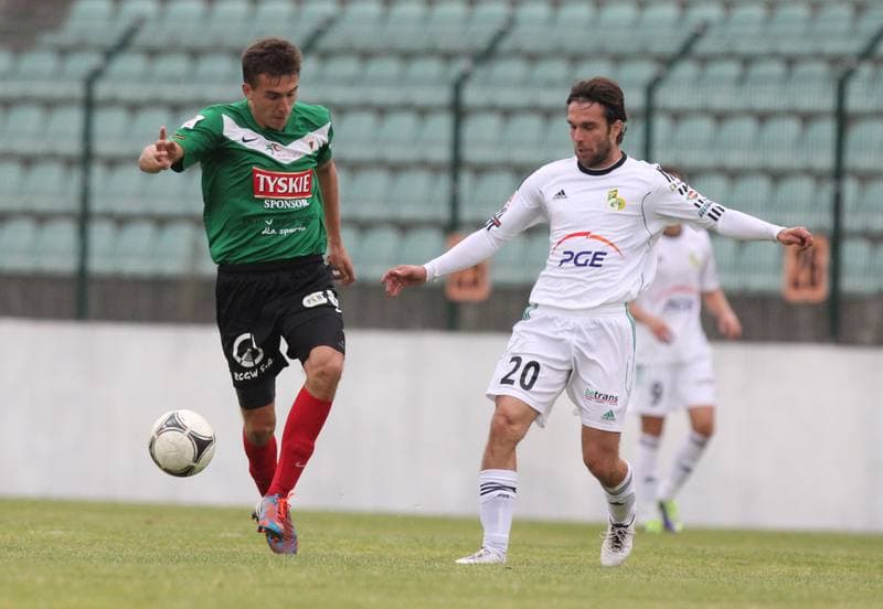 Football. I Liga. GKS Tychy - GKS Belchatow. 06.10.2013