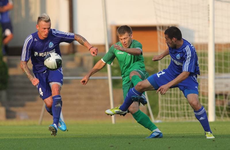 Football. Sparing. Ruch Chorzow - Karpaty Lwow. 06.07.2012