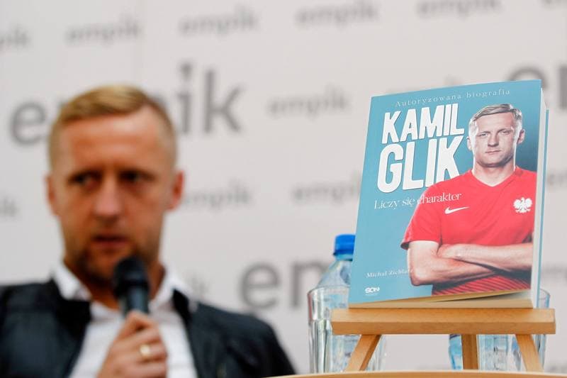 Football. Kamil Glik. Press Conference. 04.06.2016