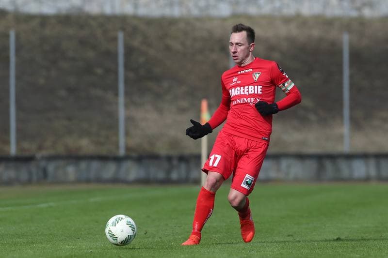 Football. Sparing. Zaglebie Sosnowiec - GKS Tychy. 25.02.2017