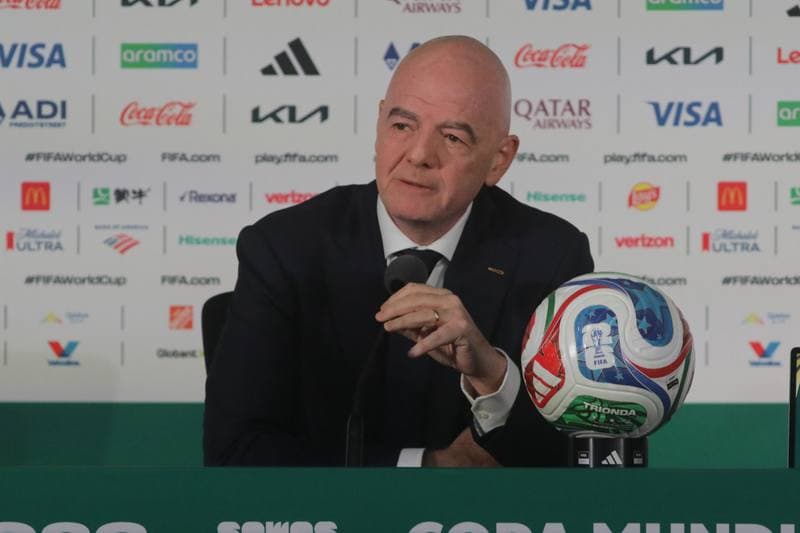 Football. World Cup 2026. Gianni Infantino Press Conference. 10.06.2026