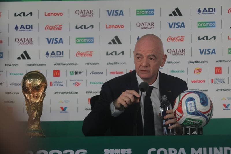 Football. World Cup 2026. Gianni Infantino Press Conference. 10.06.2026