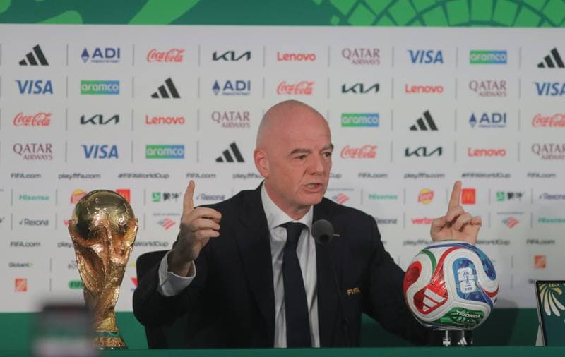 Football. World Cup 2026. Gianni Infantino Press Conference. 10.06.2026