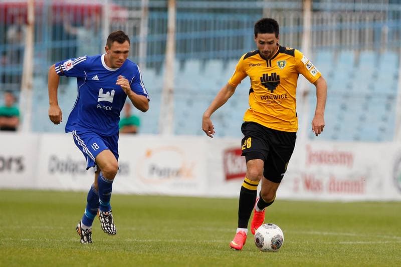 Football. I Liga. Wisla Plock - GKS Katowice. 29.08.2014