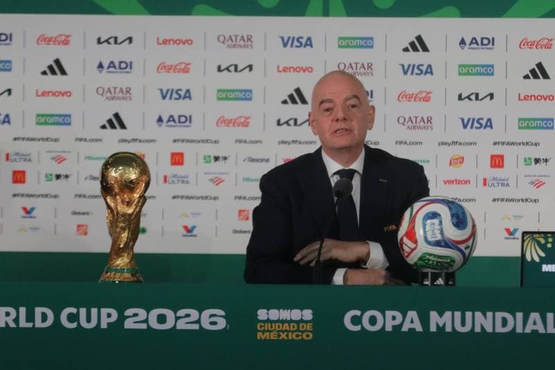 Football. World Cup 2026. Gianni Infantino Press Conference. 10.06.2026