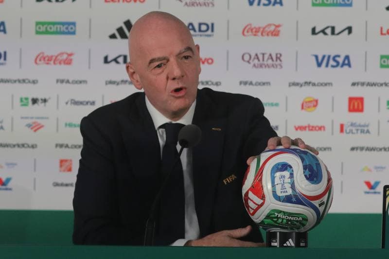 Football. World Cup 2026. Gianni Infantino Press Conference. 10.06.2026