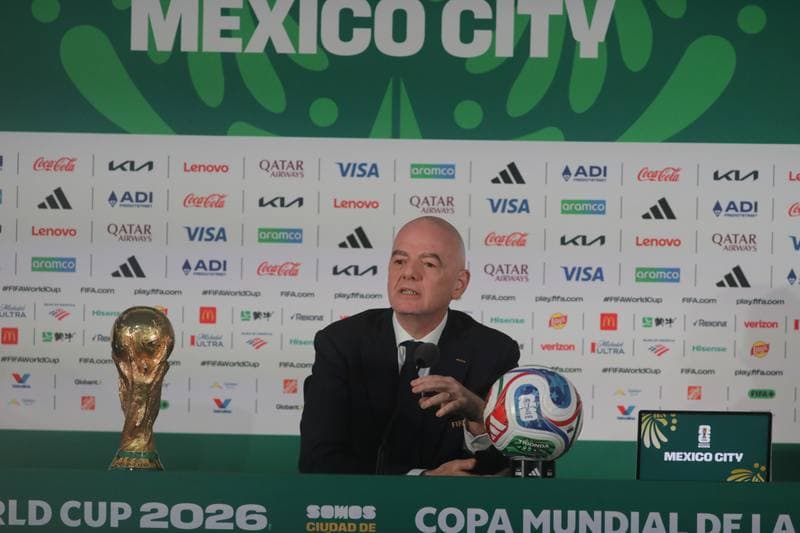 Football. World Cup 2026. Gianni Infantino Press Conference. 10.06.2026