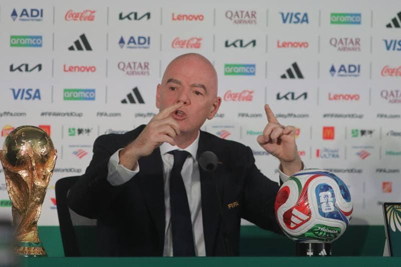 Football. World Cup 2026. Gianni Infantino Press Conference. 10.06.2026