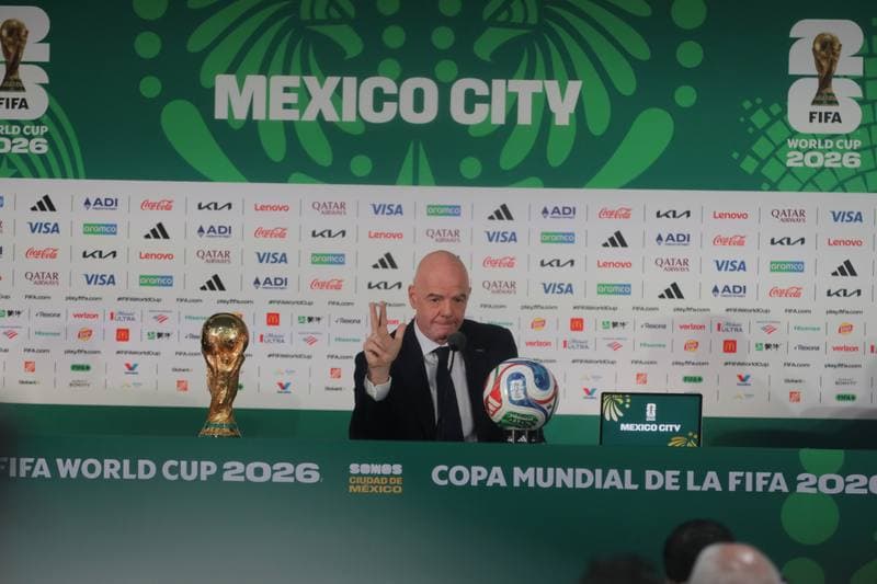 Football. World Cup 2026. Gianni Infantino Press Conference. 10.06.2026