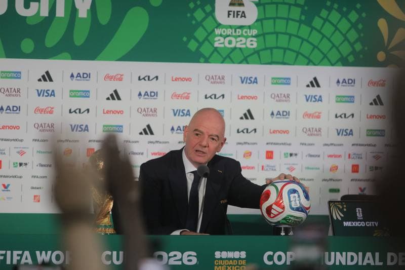 Football. World Cup 2026. Gianni Infantino Press Conference. 10.06.2026