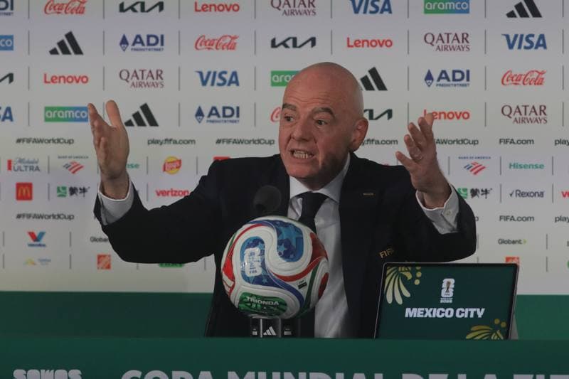 Football. World Cup 2026. Gianni Infantino Press Conference. 10.06.2026