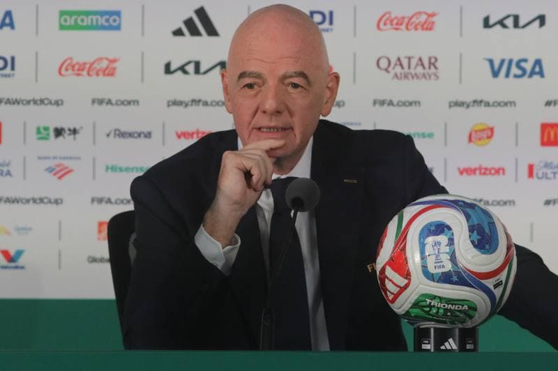 Football. World Cup 2026. Gianni Infantino Press Conference. 10.06.2026