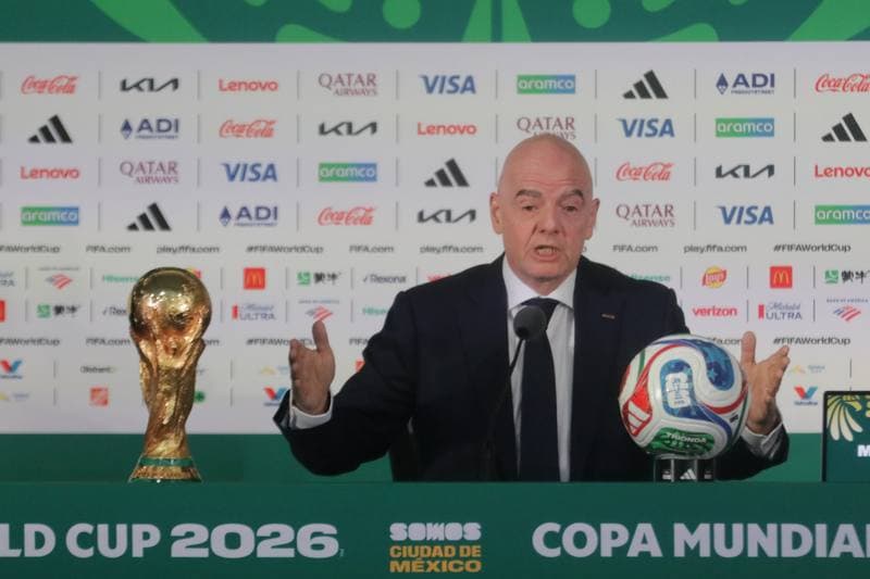 Football. World Cup 2026. Gianni Infantino Press Conference. 10.06.2026